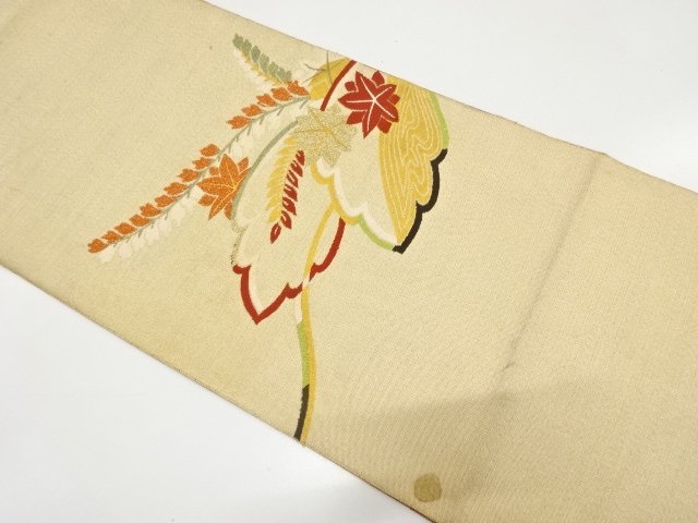 Japanese Kimono / Antique / Nagoya Obi Silk